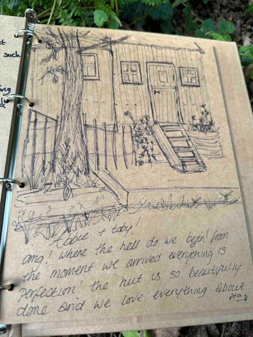 Cornwall Woodland Shepherd'S Hut - Dennis Hut โบดมิน ภายนอก รูปภาพ