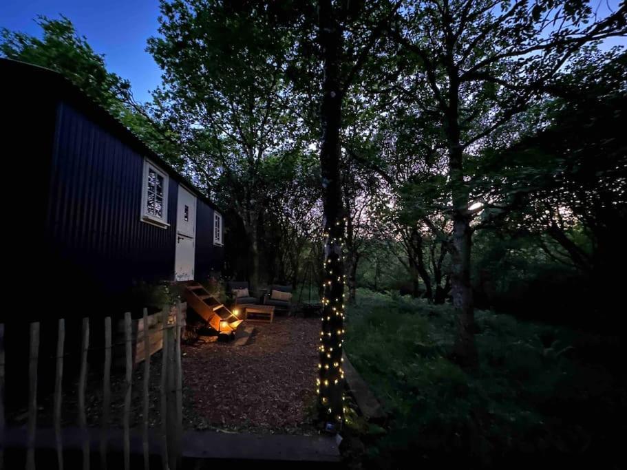 Cornwall Woodland Shepherd'S Hut - Dennis Hut โบดมิน ภายนอก รูปภาพ
